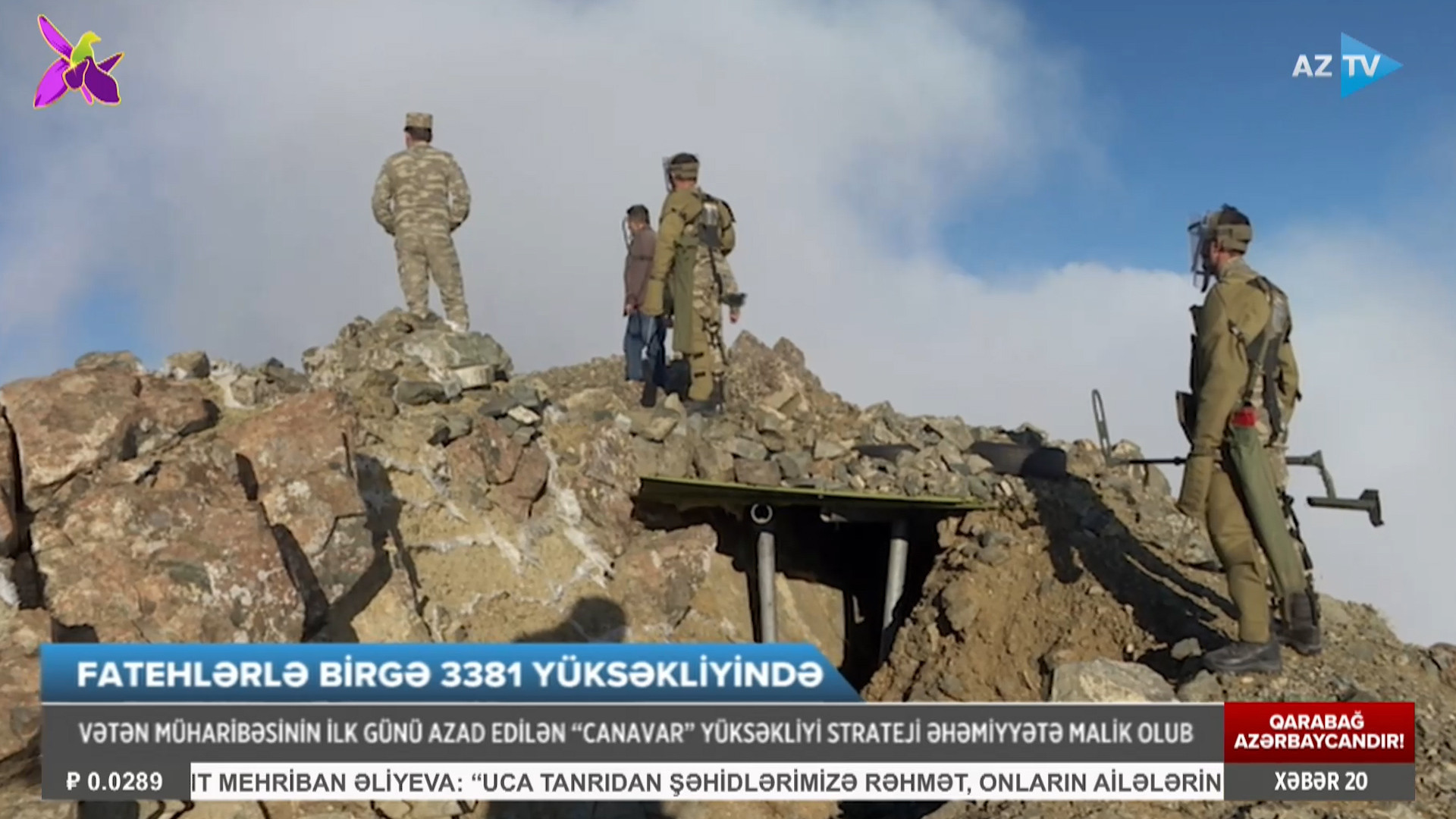 Müharibənin ilk günü azad edilən “Canavar” yüksəkliyindən ilk REPORTAJ: fatehlər döyüşün detallarını açıqladılar